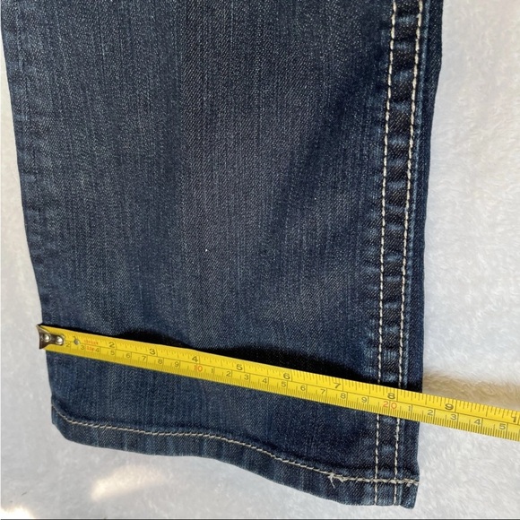 Miss Me Jeans Sz 30x32 Bootcut Sequined Dark Wash Y2K Bling Western JP5124B6 EUC - Picture 8 of 15